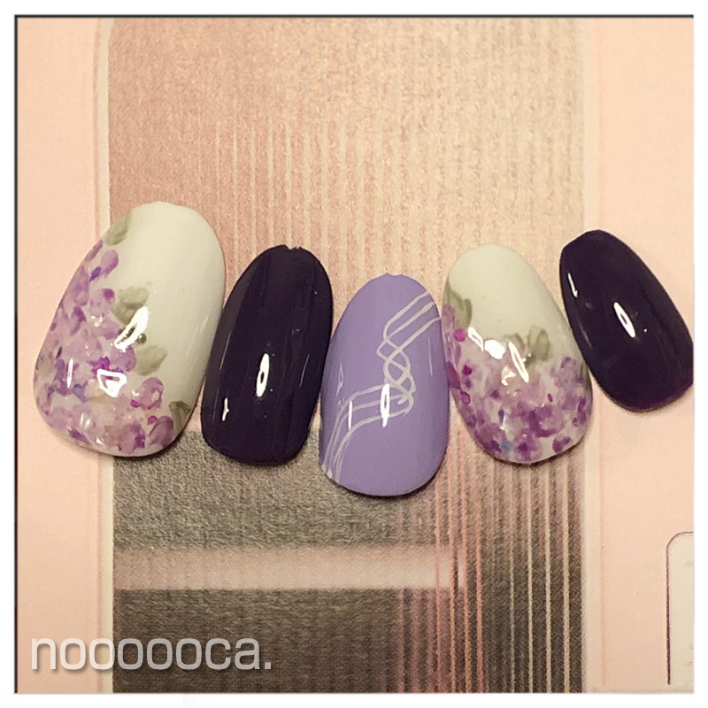 藤の花 ネイルサロンnoooooca 藤の花 ネイルサロンnoooooca
